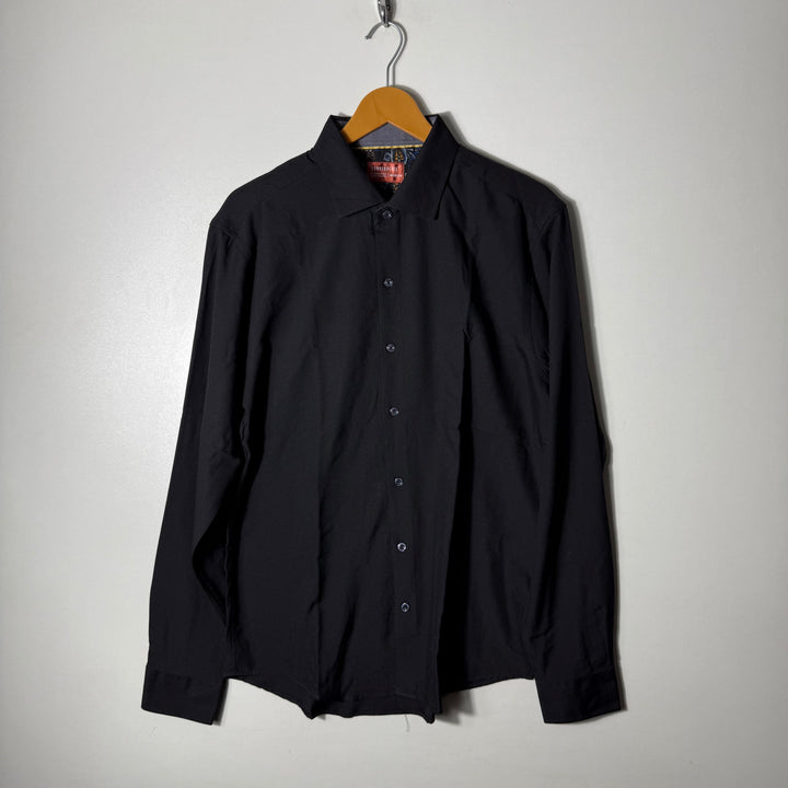 CONSEQUENCE POLYESTER SHIRT BLACK COLOUR