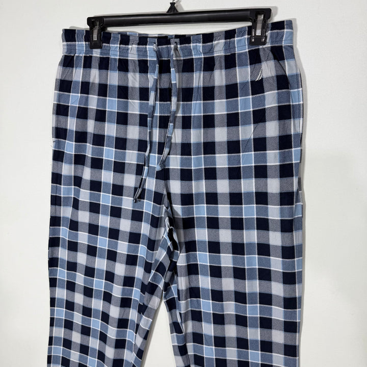 NAUTICA SLEEPWEAR LOUNGE WEAR CHECKERED TROUSER