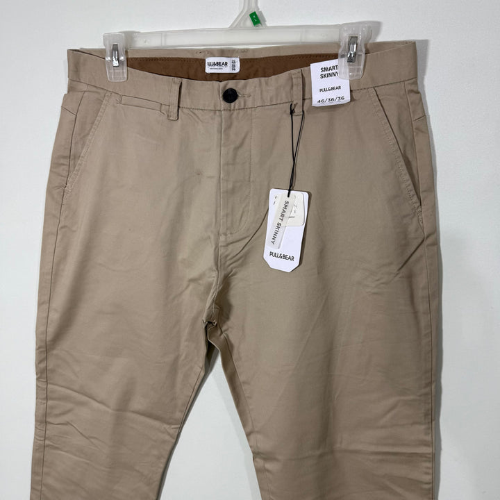 PULL & BEAR SKINNY FIT COTTON CHINO PANT BRAND NEW WITH STRETCH