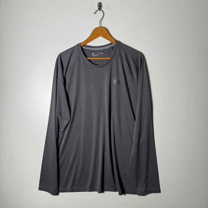 UNDER ARMOUR LONG SLEEVES SPORT TSHIRT GREY COLOUR