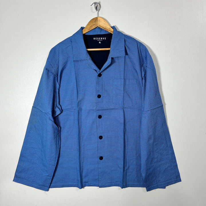 RESERVE CHECKERED COTTON NIGHT SUIT