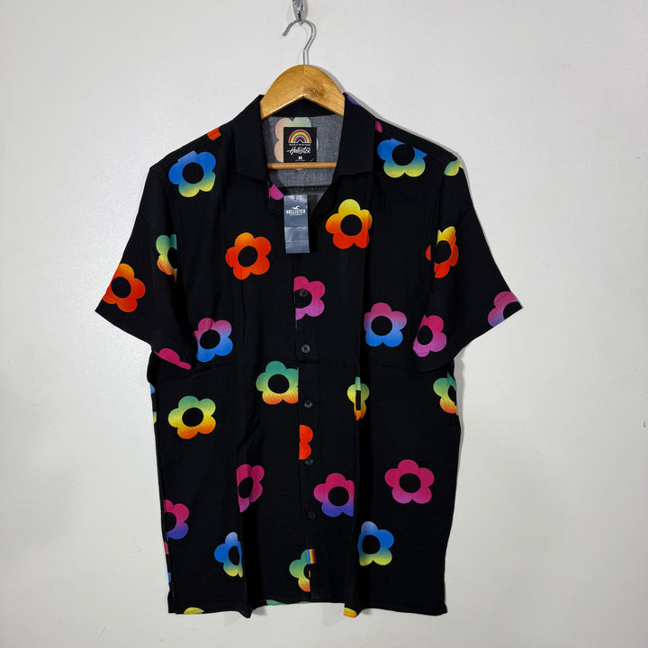 HOLLISTER SAFARI COLLAR HALF SLEEVES HAWAI SHIRT BRAND NEW