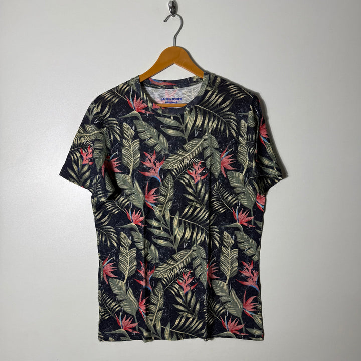 JACK & JONES PRINTED COTTON TSHIRT