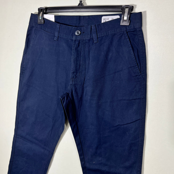 DENIM &CO SLIM FIT COTTON CHINO PANT BRAND NEW