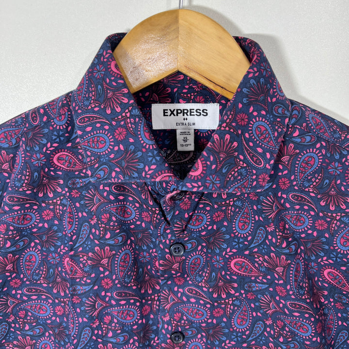 EXPRESS EXTRA SLIM FIT CASUAL COTTON SHIRT
