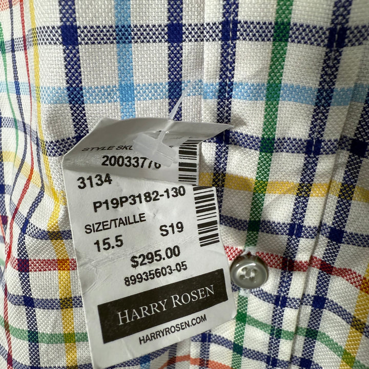 PAUL & SHARK BUTTON DOWN CHECKERED SHIRT BRAND NEW