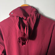 UNDER ARMOUR HYBRID PARACHUTE JACKET WITH STRETCH WITH DETACHABLE HOOD BRAND NEW