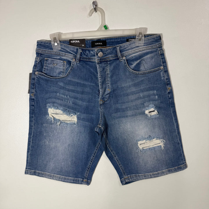 KAPORAL RIPPED DENIM SHORT BRAND NEW WITH STRETCH