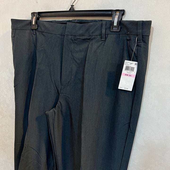 VAN HEUSEN STRAIGHT FIT EVEN TEMP 4 WAY STRETCH NON IRON WICKING MAX FLEX WAISTBAND TRAVELER PANT BRAND NEW