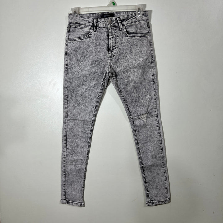 BERSHKA SKINNY FIT DENIM PANT WITH STRETCH