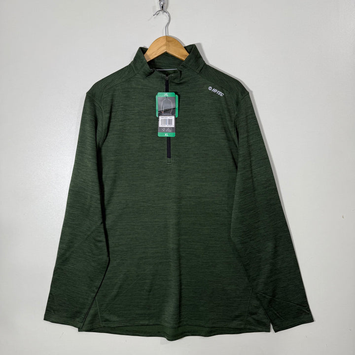 HI TEC HALF ZIP SPORT PULLOVER BRAND NEW INNER FLEECE