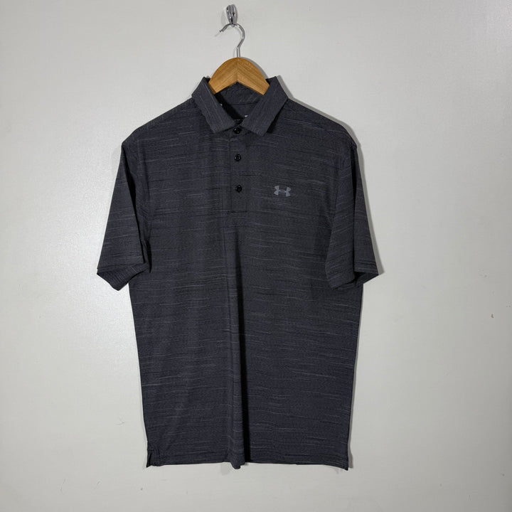 UNDER ARMOUR HEATGEAR SPORT POLO TSHIRT GREY COLOUR