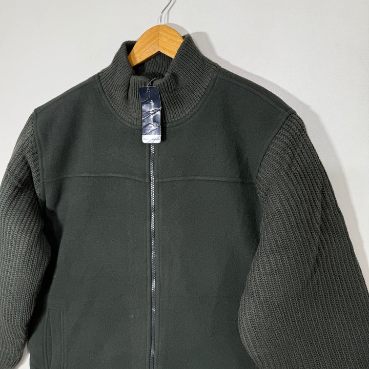 JAMES PRINGLE MACHINE WASHABLE FLEECE JACKET BRAND NEW GREEN COLOUR