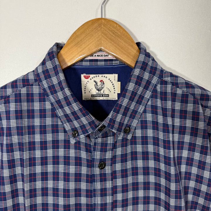 SCOTCH & SODA BUTTON DOWN CASUAL COTTON SHIRT