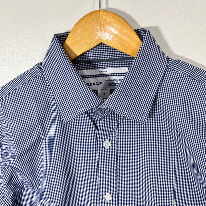 GAP SLIM FIT CHECKERED SHIRT