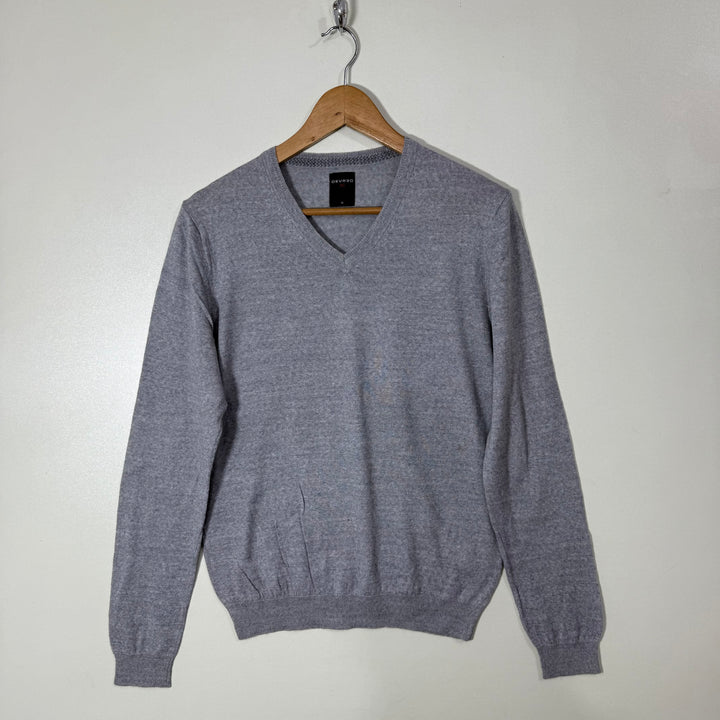DEVRED V NECK MERINO WOOL SWEATER