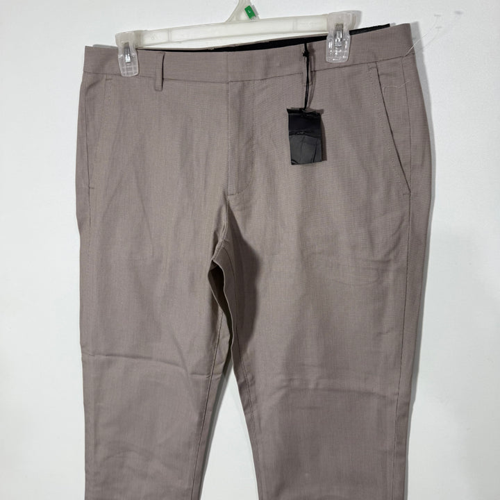 BONOBOS SLIM FIT CHECKERED COTTON PANT BRAND NEW WITH STRETCH