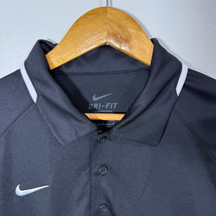 NIKE DRI FIT SPORT POLO TSHIRT BLACK COLOUR