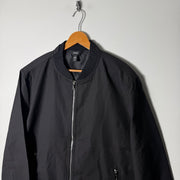 ALFANI BOMBER JACKET BLACK COLOUR