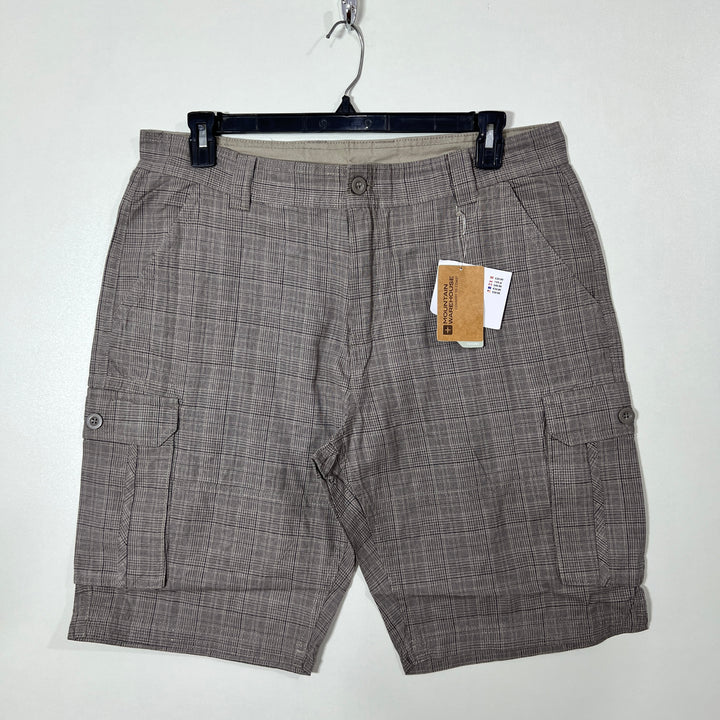 MOUNTAIN WEREHOUSE CARGO CHECKERED COTTON SHORT BRAND NEW