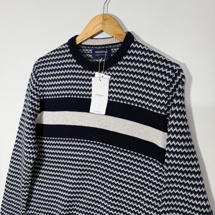SPRINGFEILD KNITED COTTON SWEATER BRAND NEW