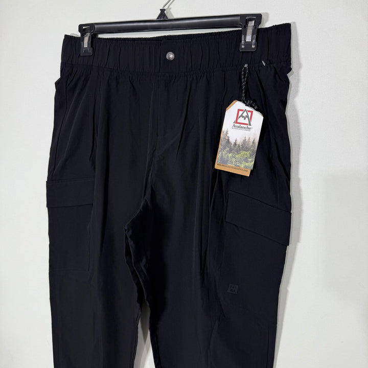 AVALANCHE WOMEN HIGH WAISTED HYBRID SPORT TROUSER BRAND NEW WITH 4 WAY STRETCH STRETCH BLACK COLOUR