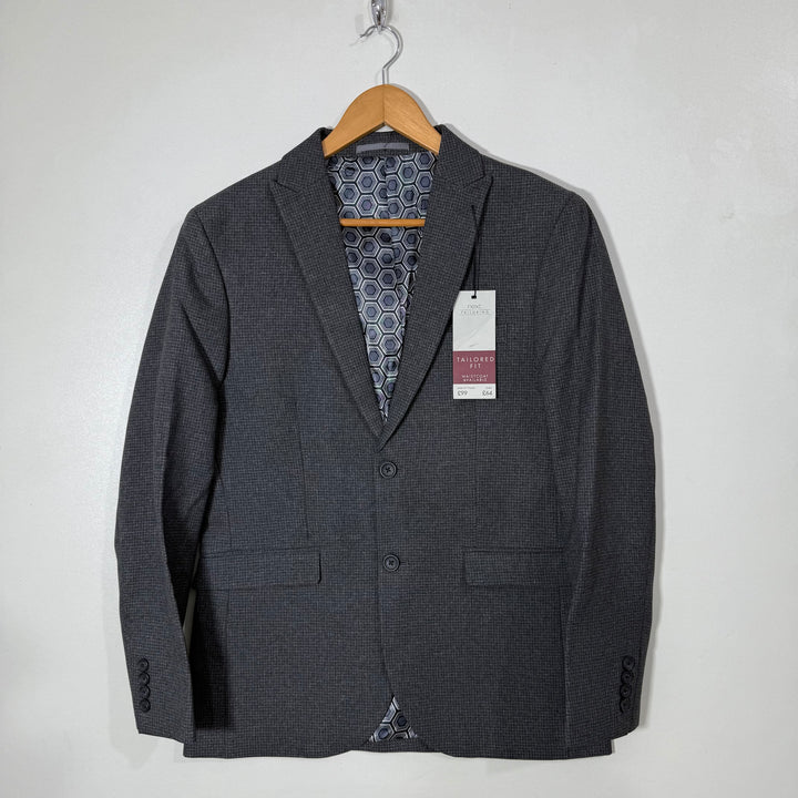 NEXT MICRO CHECKERED BLAZER JACKET BRAND NEW GREY COLOUR