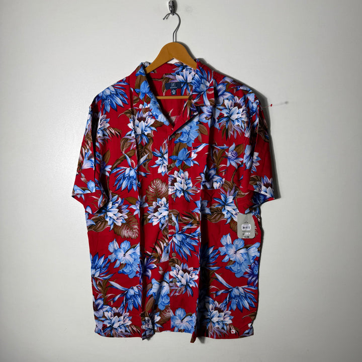 GEORGE HALF SLEEVES CUBAN COLLAR HAWAI SHIRT BRAND NEW