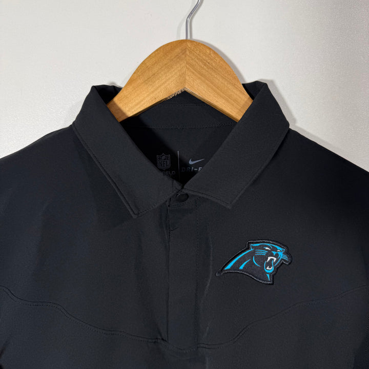 NIKE DRI FIT HYBRID PARACHUTE SPORT POLO TSHIRT BLACK COLOUR