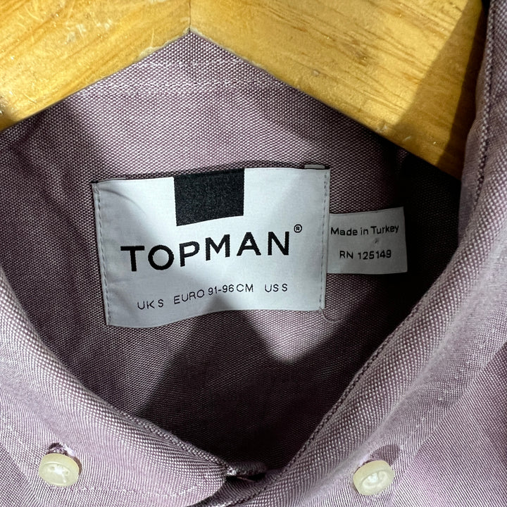 TOPMAN BUTTON DOWN HALF SLEEVES SHIRT