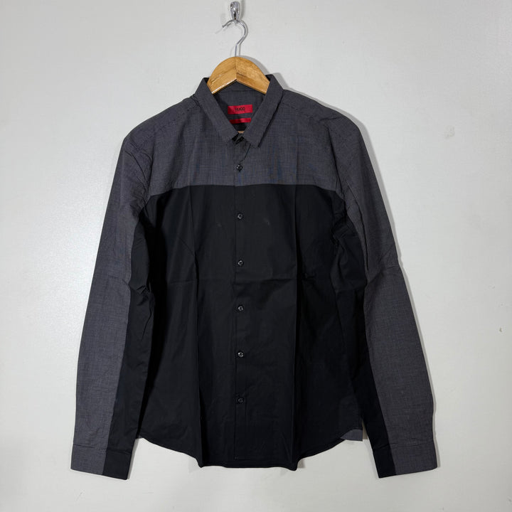 HUGO BOSS SLIM FIT COTTON SHIRT