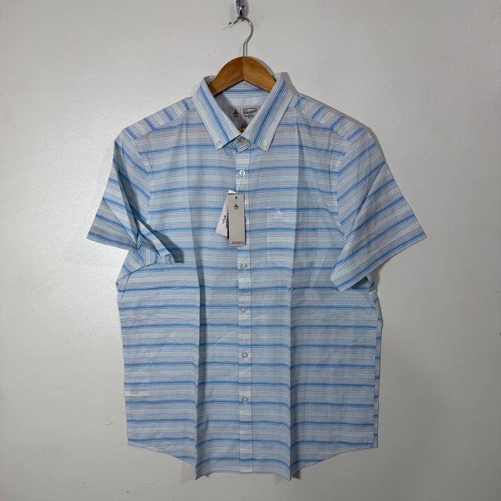 PENGUIN BUTTON DOWN HALF SLEEVES SHIRT BRAND NEW