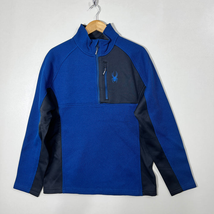 SPYDER KNITWEAR HALF ZIP PULLOVER INNER FLEECE