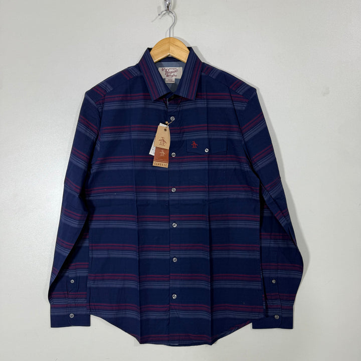 PENGUIN CLASSIC FIT CASUAL COTTON SHIRT BRAND NEW