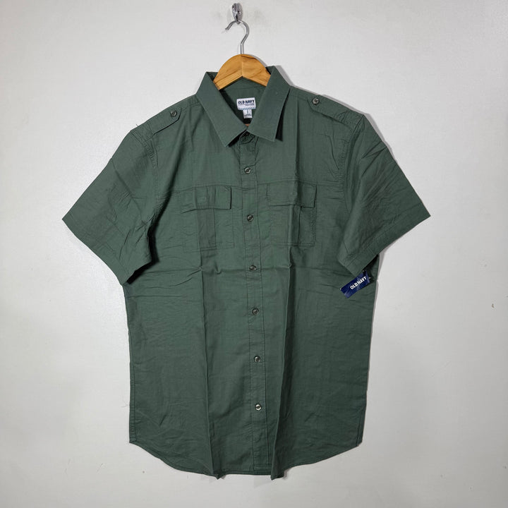 OLD NAVY HALF SLEEVES COTTON SHIRT BRAND NEW