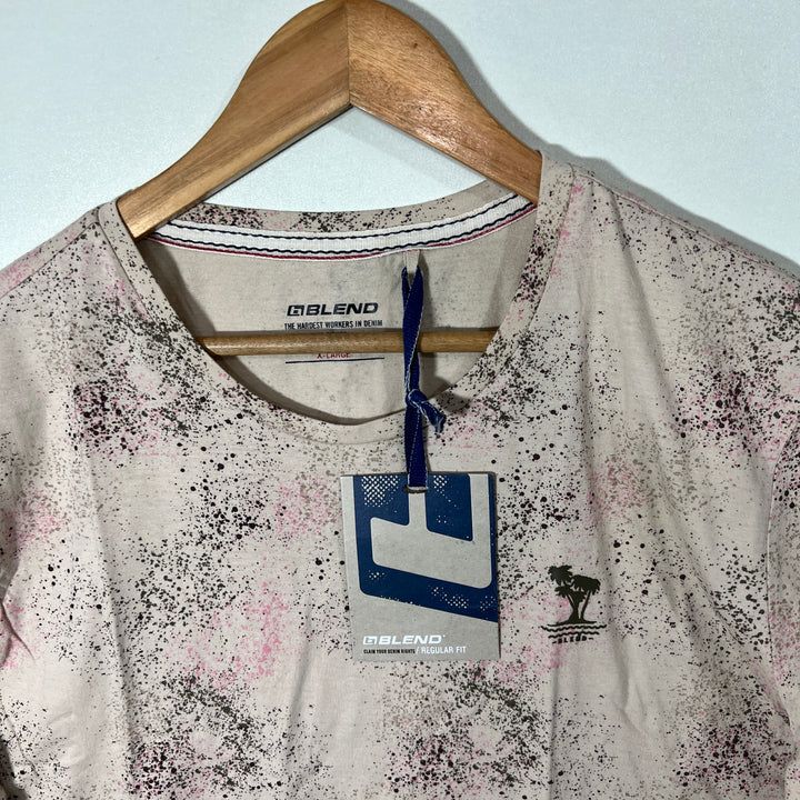 BLEND PRINTED COTTON TSHIRT BRAND NEW