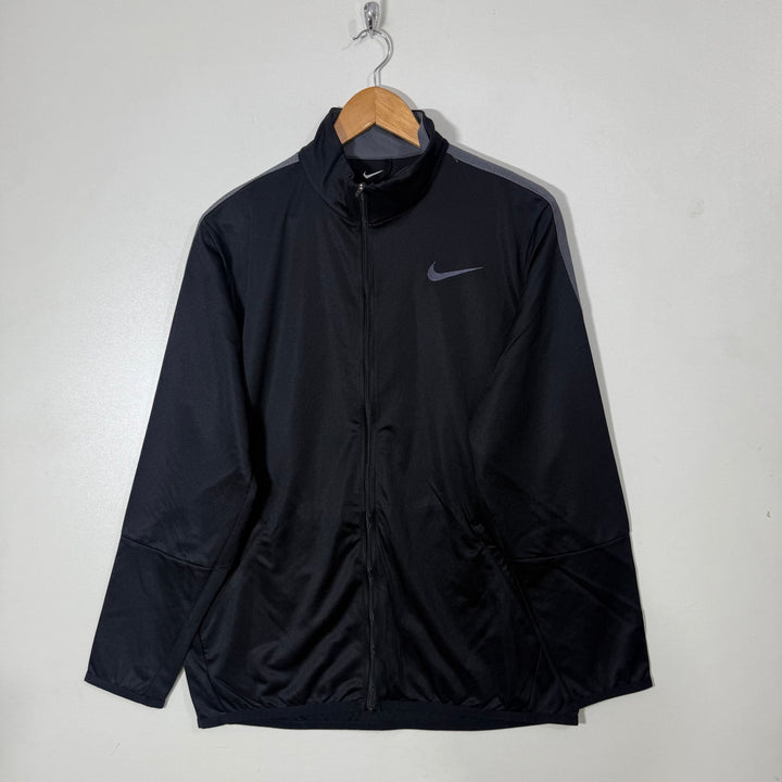 NIKE DRI FIT SPORT JACKET BLACK COLOUR