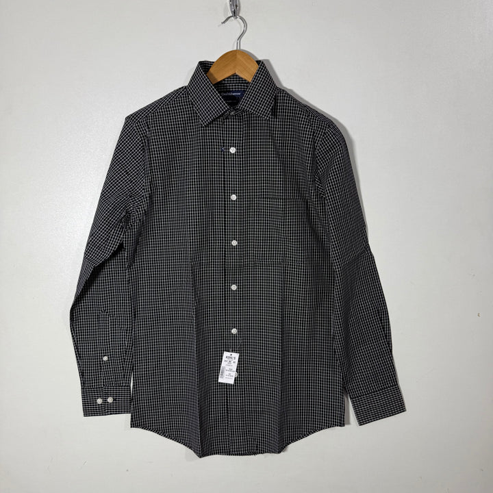 CROFT & BARROW COTTON CHECKERED SHIRT BRAND NEW