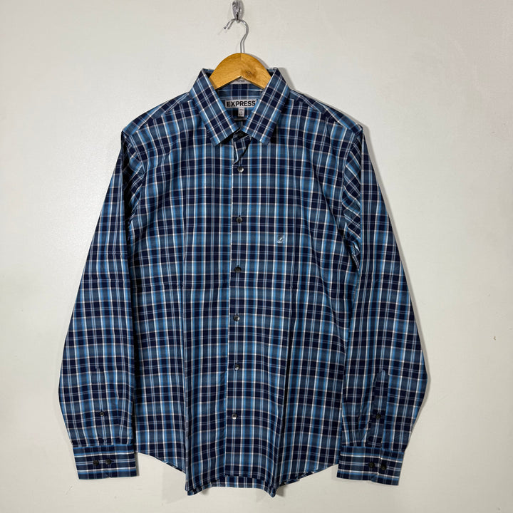 EXPRESS FITTED CASUAL COTTON SHIRT