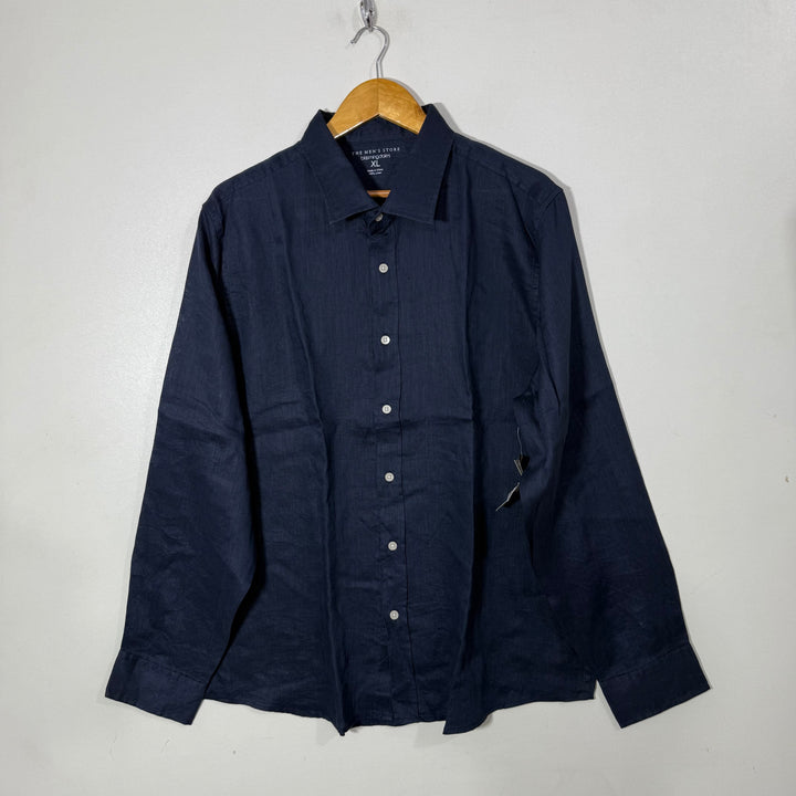 BLOOMING DALES LINEN SHIRT BRAND NEW BLUE COLOUR