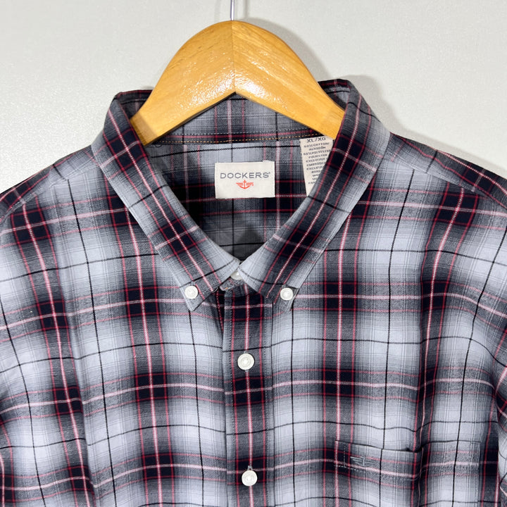 DOCKERS BUTTON DOWN CASUAL COTTON SHIRT BRAND NEW