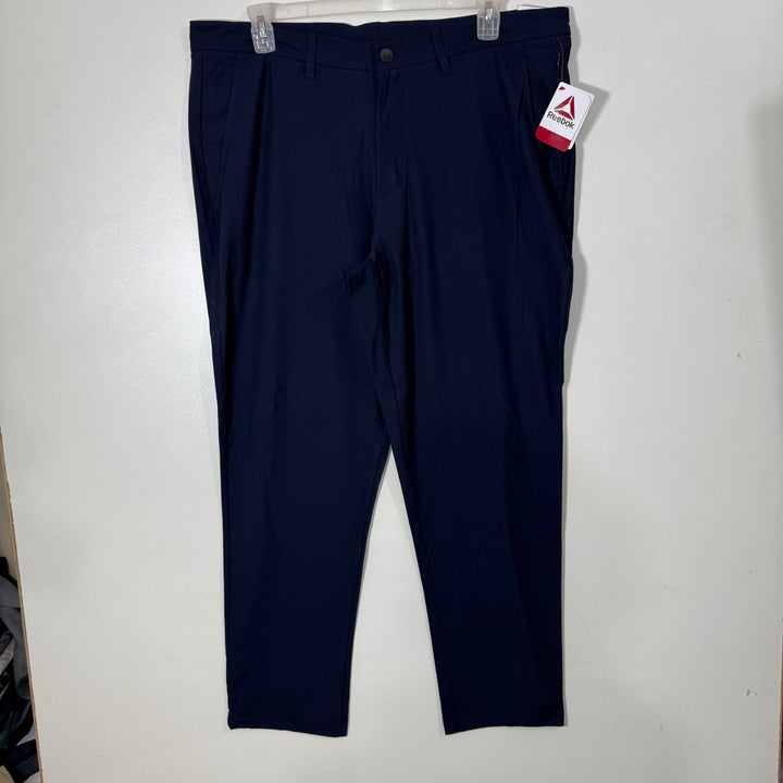 REEBOK SLIM FIT PERFORMANCE PANT BRAND NEW WITH STRETCH BLUE COLOUR