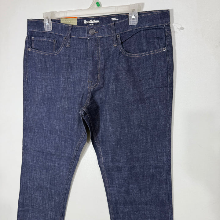 GOOD FELLOW SLIM FIT DENIM PANT BRAND NEW WITH STRETCH BLUE COLOUR