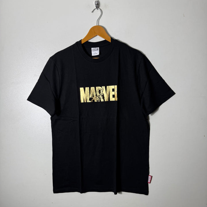 MARVEL COTTON TSHIRT BLACK COLOUR