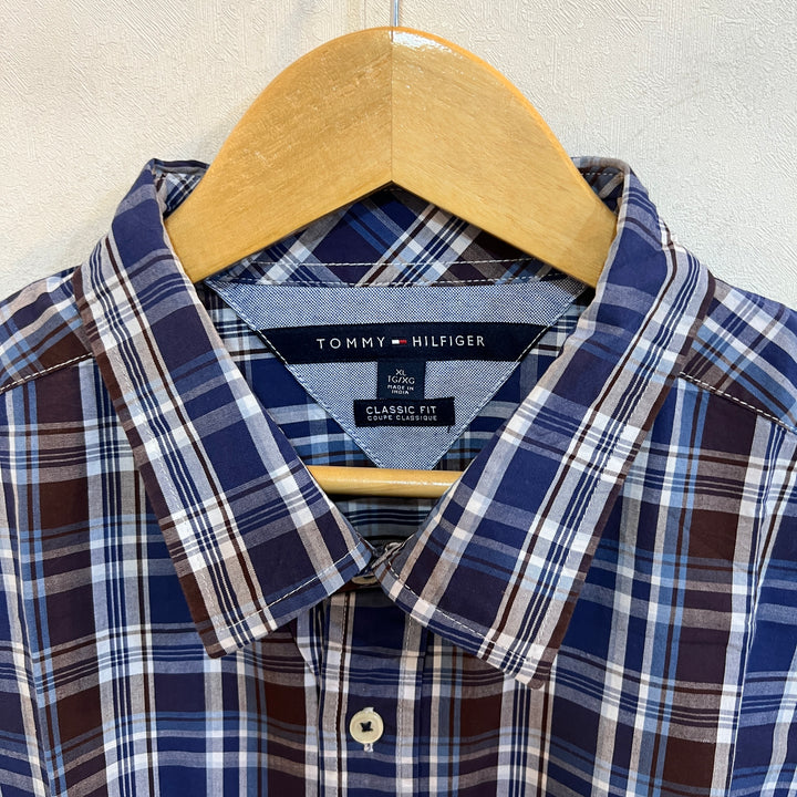 TOMMY HILFIGER CLASSIC FIT CASUAL COTTON SHIRT