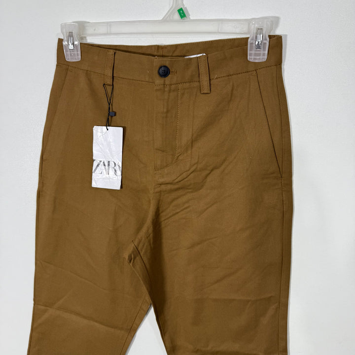ZARA SLIM FIT COTTON CHINO PANT BRAND NEW WITHOUT STRETCH