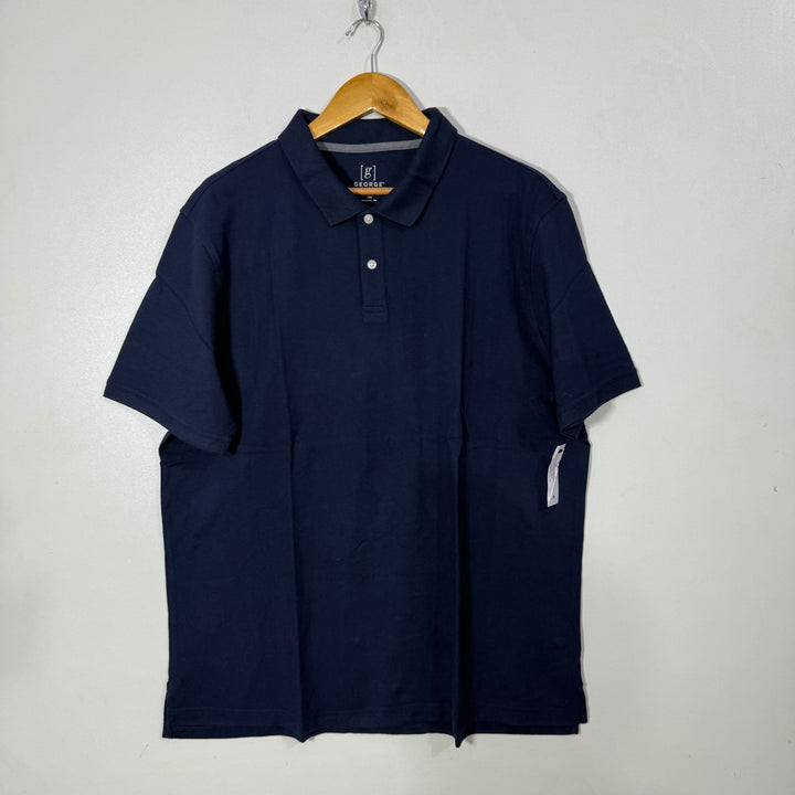 GEORGE COTTON POLO TSHIRT BRAND NEW BLUE COLOUR