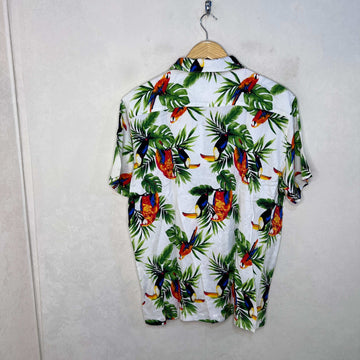 FOREVER 21 SAFARI COLLAR HAWAI SHIRT BRAND NEW - JS BROTHERS 