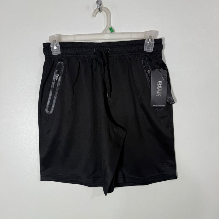 RBX PERFORMANCE SPORT SHORT BRAND NEW SIDE ZIP POCKETS BLACK COLOUR