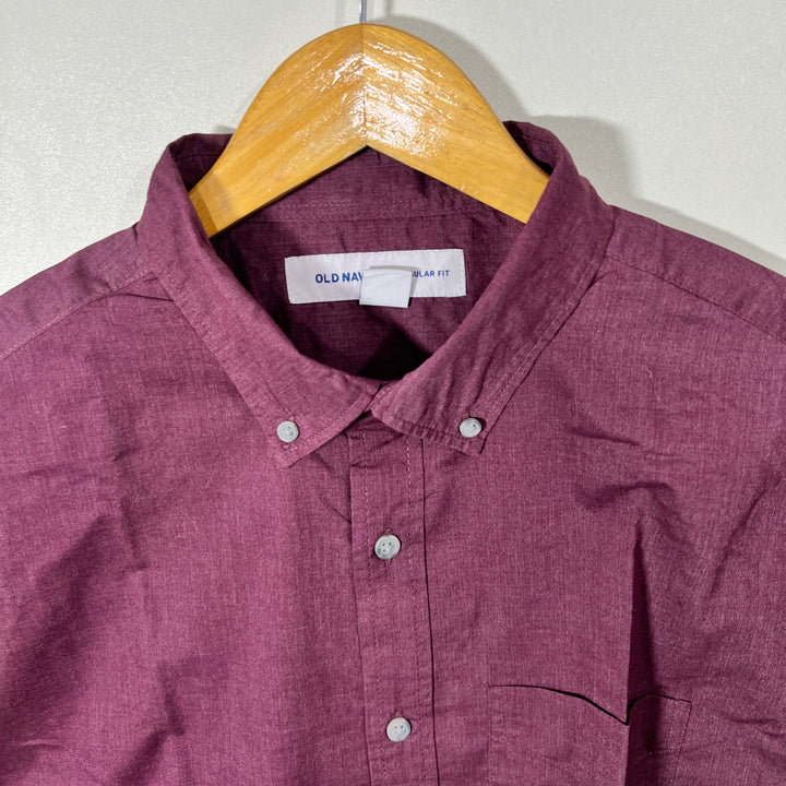 OLD NAVY BUTTON DOWN CASUAL COTTON SHIRT
